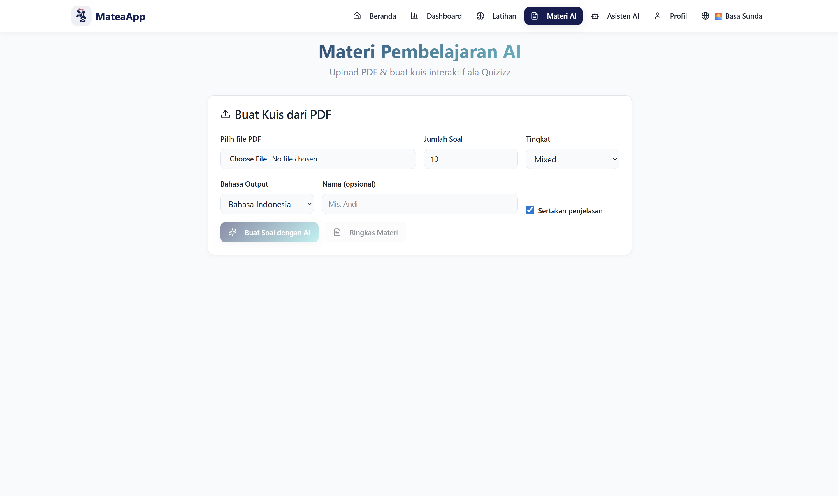 Materi AI